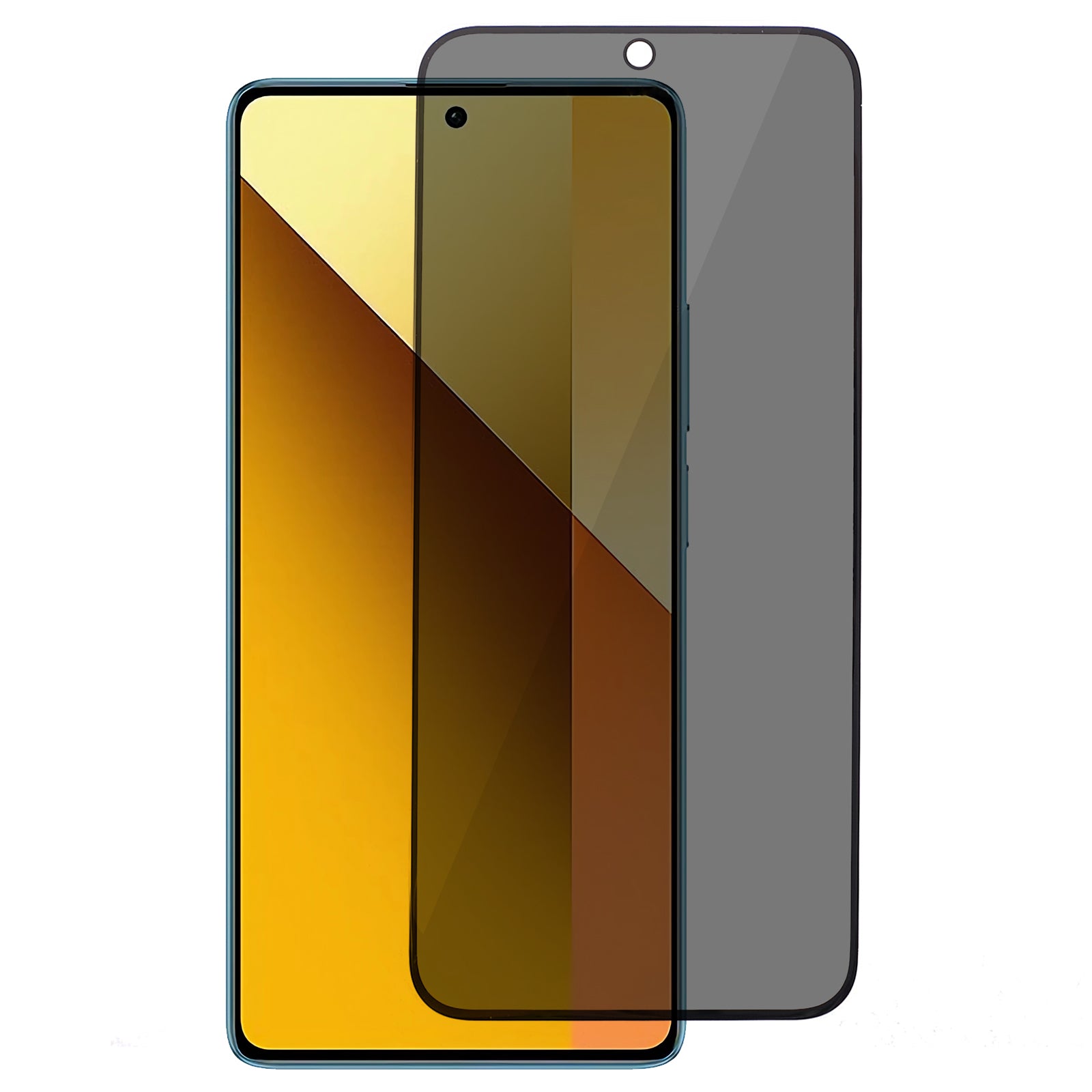 For Xiaomi Redmi Note 13 4G Privacy Screen Protector Silk Printing Full Coverage Side Glue Film For Xiaomi Redmi Note 13 4G Privacy Screen Protector Silk Printing Full Coverage Side Glue Film